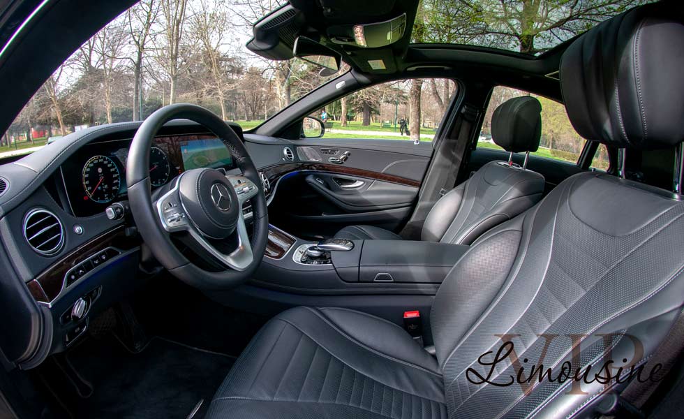 Mercedes Classe S 560 SEL: i sedili anteriori Mercedes Classe S 560 SEL: i sedili anteriori