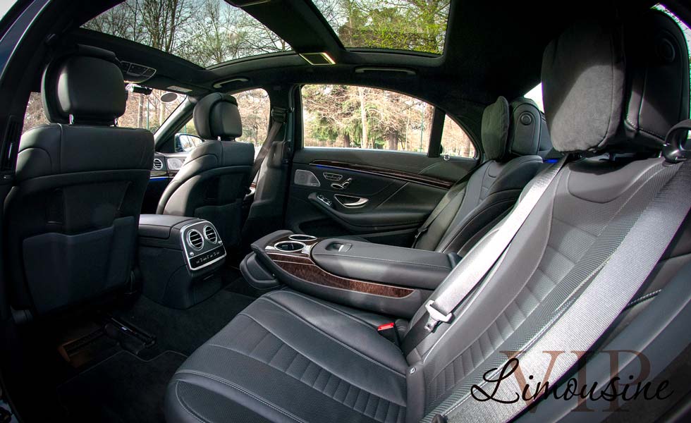 Mercedes classe S 560 SEL: i sedili posteriori Mercedes classe S 560 SEL: i sedili posteriori