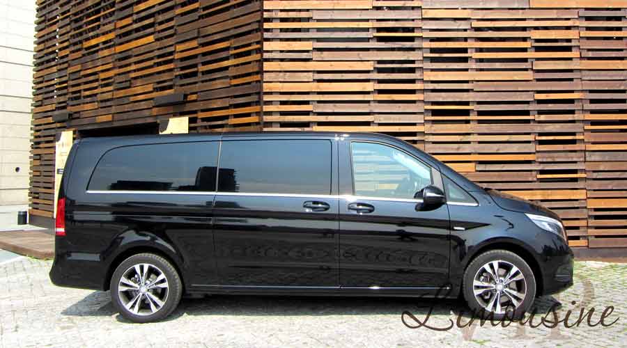 Mercedes Classe V 4Matic Extralungo: vista laterale Mercedes Classe V 4Matic Extralungo: vista laterale