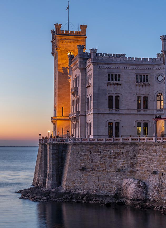 Il Castello di Miramare Cosa vedere a Trieste: Il Castello di Miramare