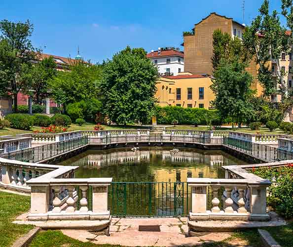 Giardini della Guastalla Alla scoperta dei luoghi più segreti ed insoliti di Milano: Giardini della Guastalla