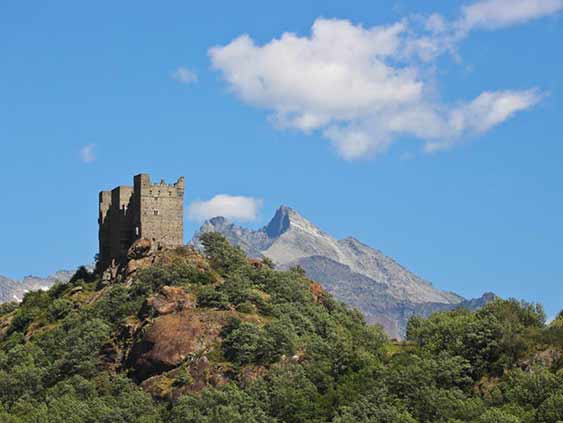 Tour dei castelli della Valle d'Aosta: Castello di Ussel&nbsp;