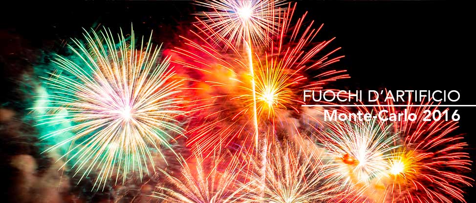 Concorso internazionale di fuochi d'artificio 2016 Monte-Carlo Monaco