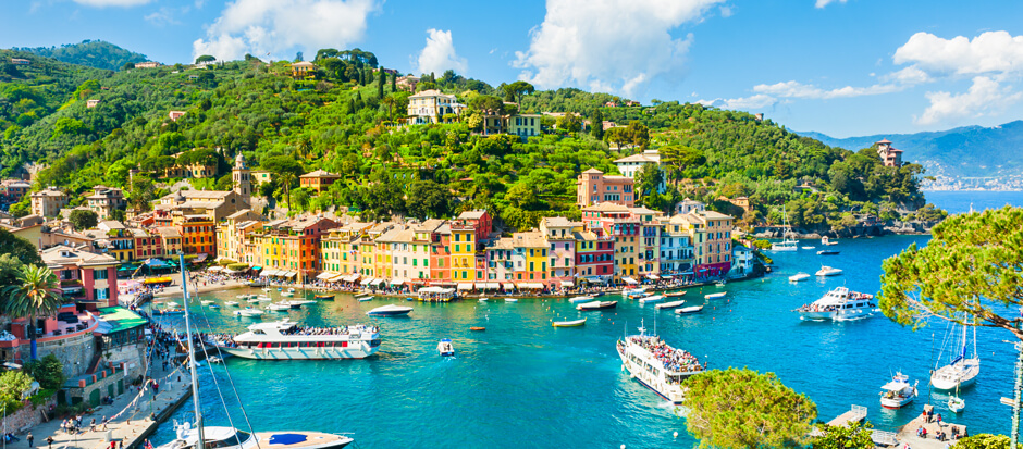 Gita romantica a Portofino - Borgo Gita romantica a Portofino - Vista del Borgo