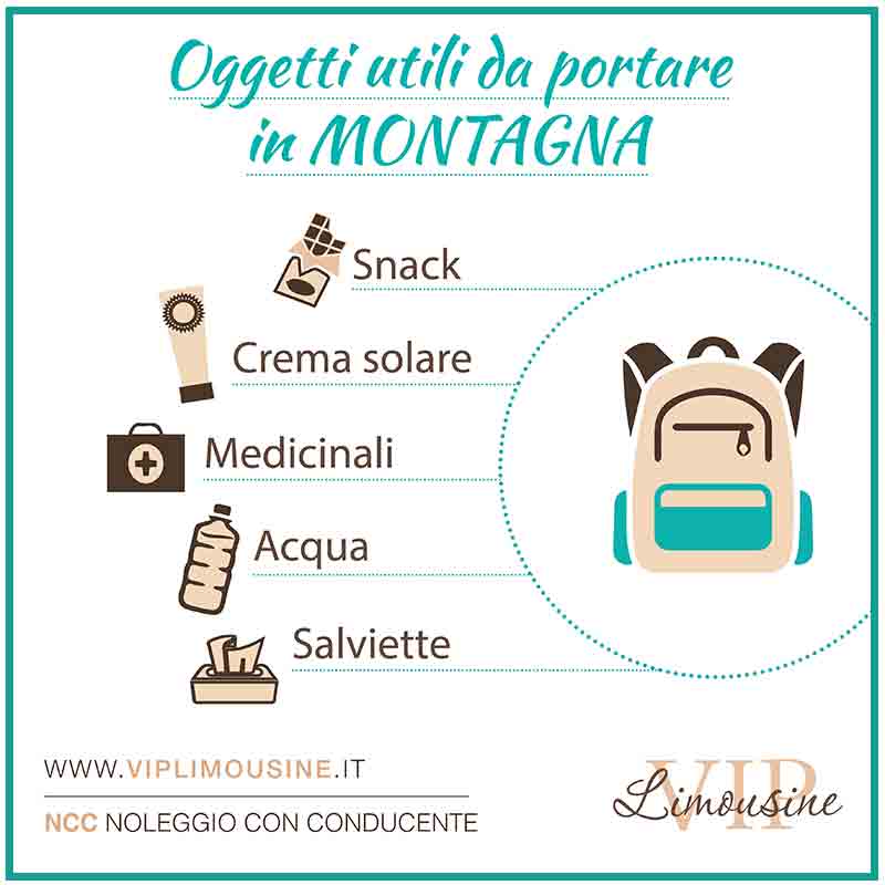 La valigia perfetta per andare in montagna con Vip Limousine