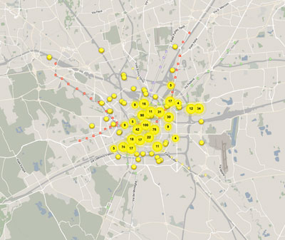 mappa fuorisalone 2016