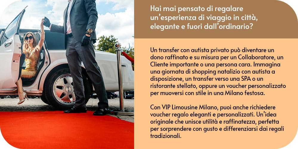 Natale a Milano: banner vip limousine Natale a Milano: banner vip limousine