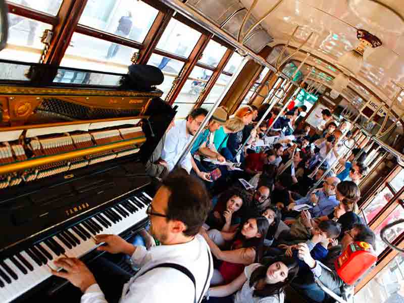 Piano City Milano 2017, Tram
