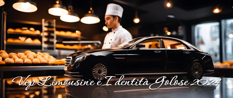 Vip Limousine: machina di lusso con dietro uno chef