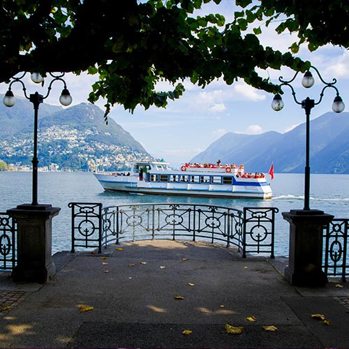 Transfer al casinò di Lugano in auto di lusso con conducente Transfer al casinò di Lugano