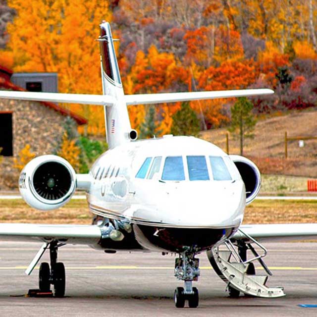 Jet Privato in aeroporto