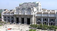 La stazione centrale di Milano