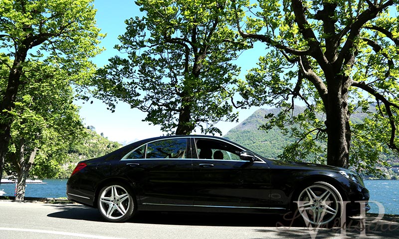 Transfer al Lago di Como Mercedes sul Lago di Como
